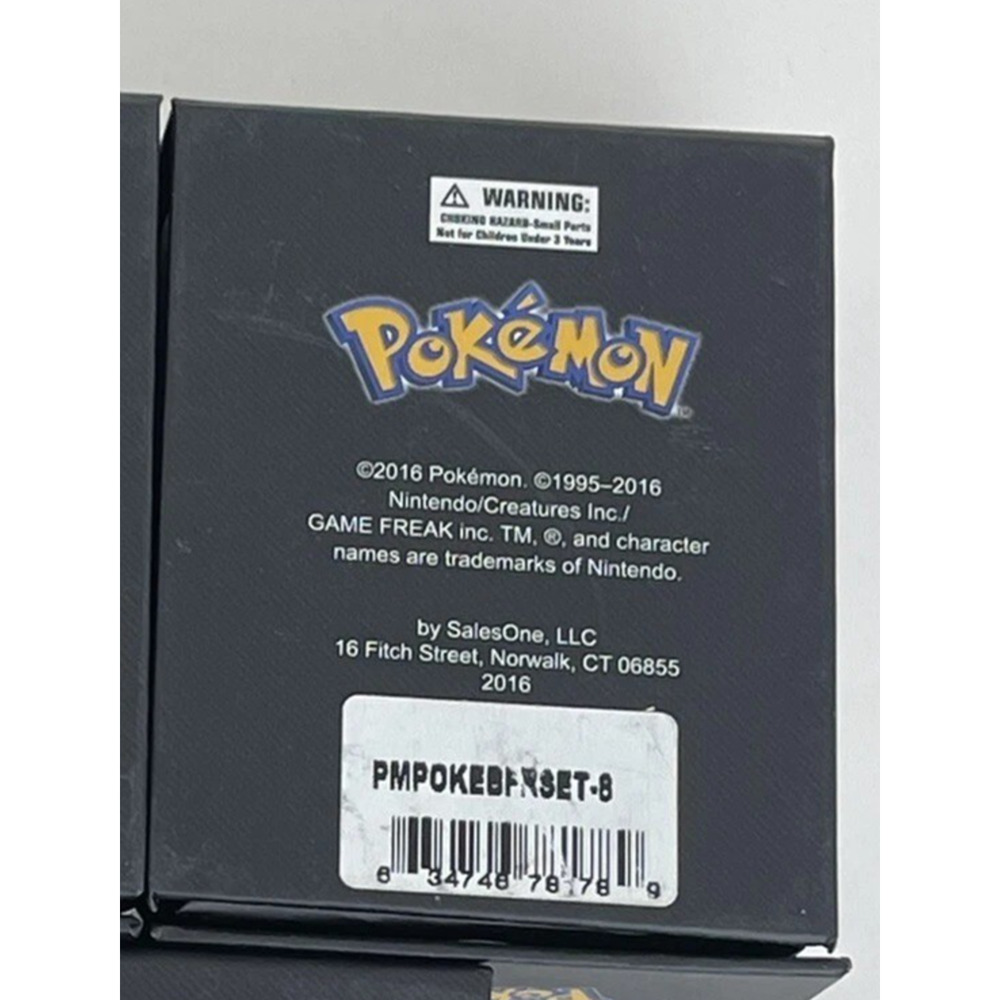 Size 8 Pokemon Pokeball Intechangeable RING , Set Of 3, Officially Licensed - Picture 8 of 8